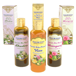 Oli ayurvedici per il corpo